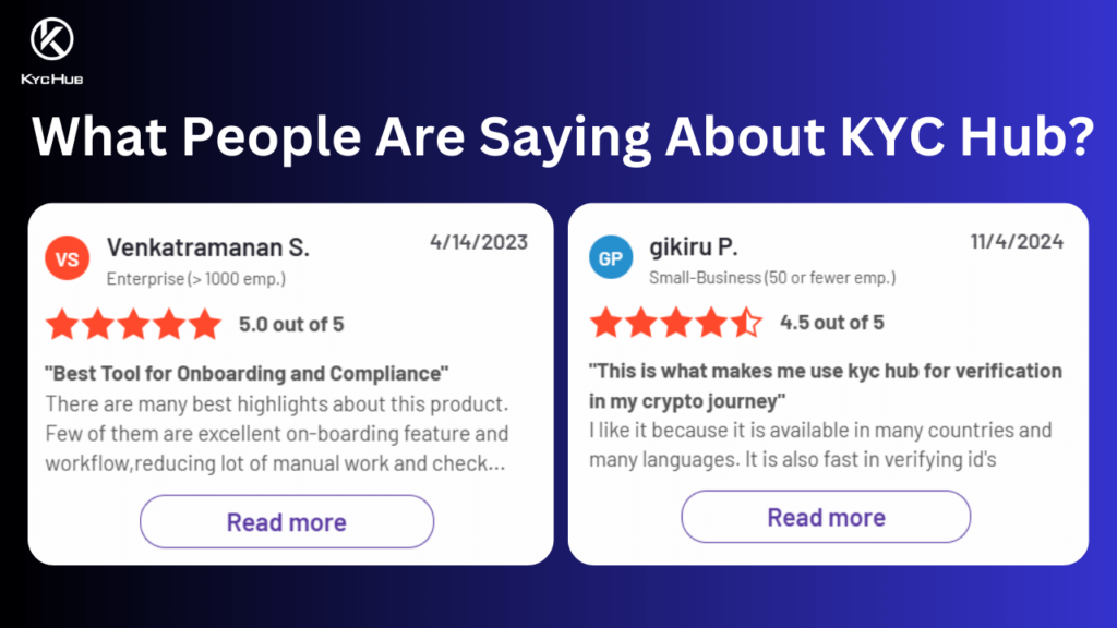 kyc hub client reviews